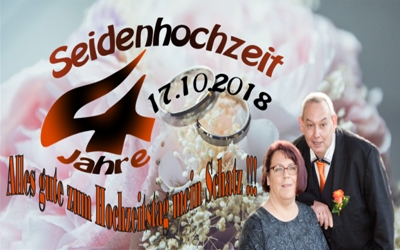 Seidenhochzeit