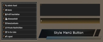 Style Menü Button